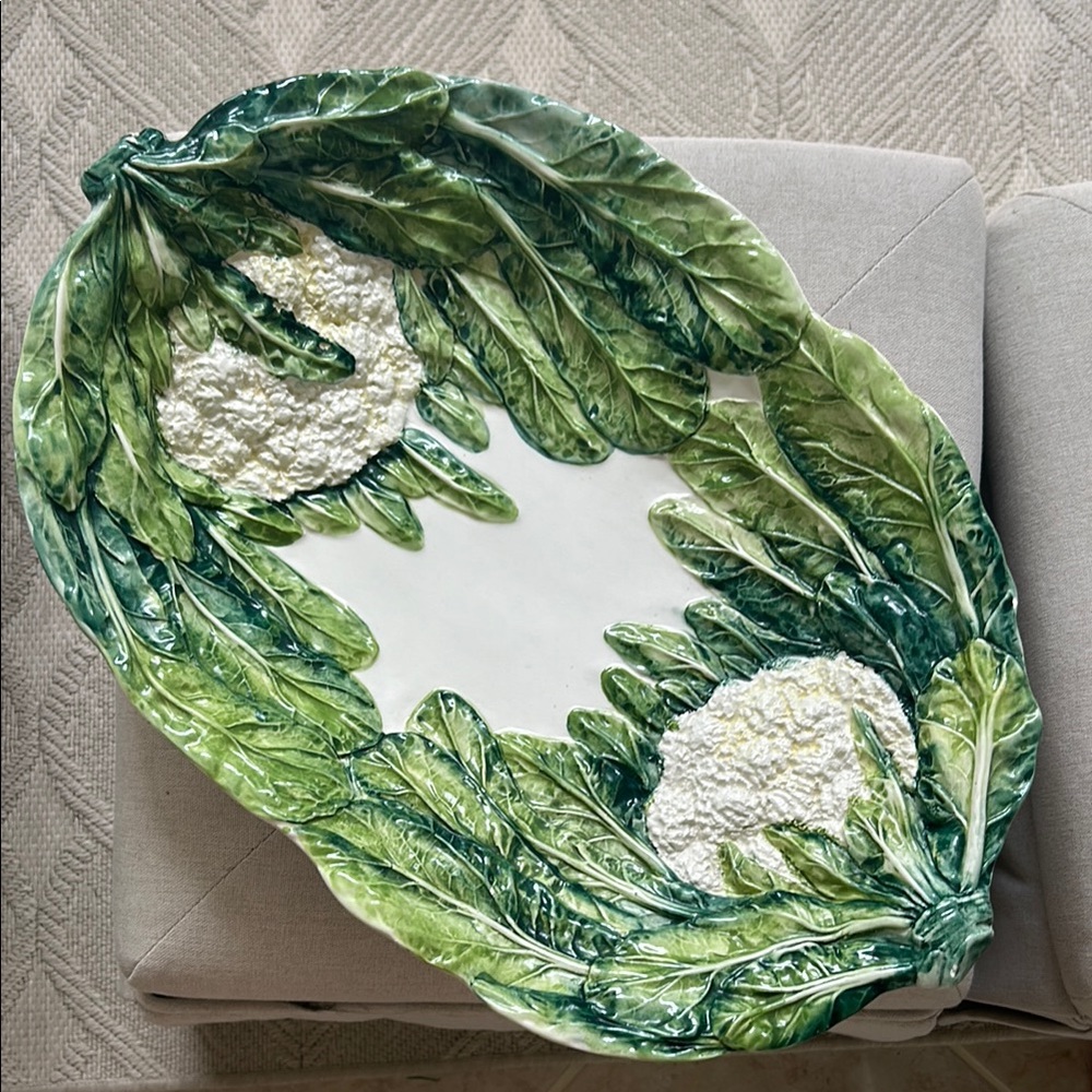 RELISTED Vietri cauliflower platter